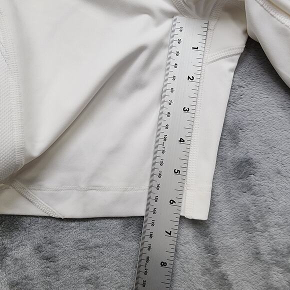 Nike Pro Shorts Womens M White Softball Sliding Shorts Padded Pull On Stretch - Picture 10 of 12